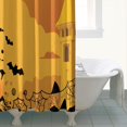 thumbnail image 4 of Happy Halloween Pumpkin Shower Curtains,Reusable Scary Pumpkin Bathtub Curtains with Hooks Classic 72x72 in Polyester Curtains for Thanksgiving Day Fall Party Home Decor, 4 of 6