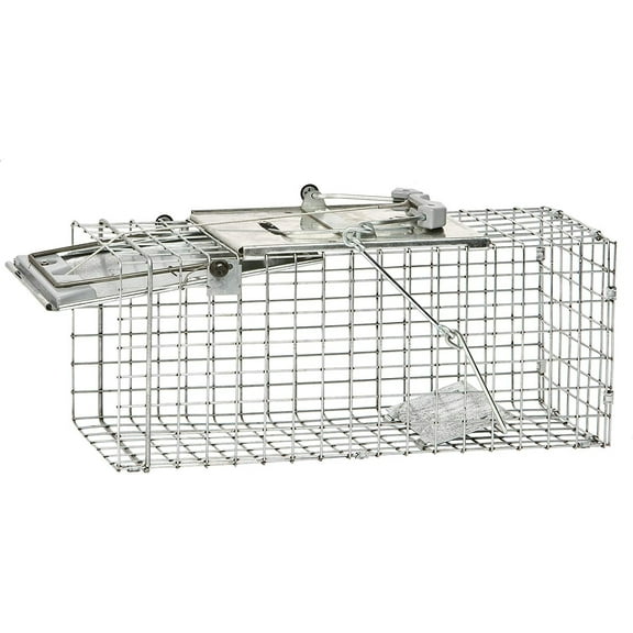 Havahart Outdoor 1-Door Live Animal Trap, Metal, Small