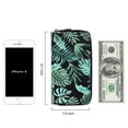 thumbnail image 2 of HAWEE Removable Wristlet Women's Casual Cell Phone Wallet, Banana Leaf, 2 of 7