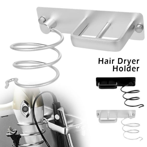 Wall Rack Hair Dryer Straightener Holder Shelf for Home Salon Organizer