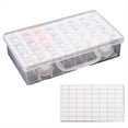 thumbnail image 1 of Contenedores de almacenamiento para brocas de pintura de diamantes, 32 compartimentos, organizador de diamantes, caja para cuentas con etiqueta., 1 of 5