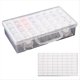 thumbnail image 1 of Contenedores de almacenamiento para brocas de pintura de diamantes, 32 compartimentos, organizador de diamantes, caja para cuentas con etiqueta., 1 of 5