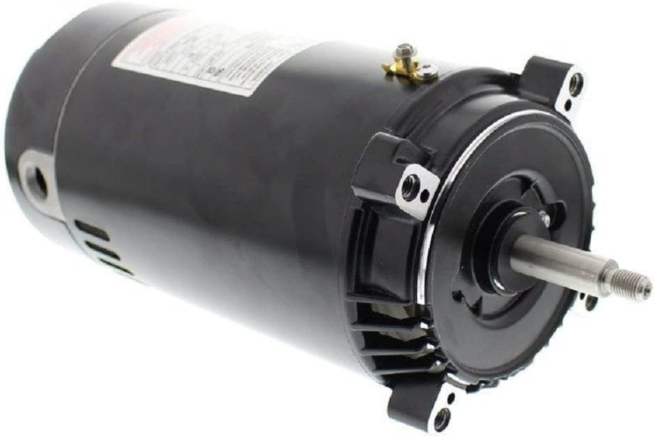 CENTURY Pool Pump Motor, CapacitorStart, 1 HP, 56J Frame, 3,450 Nameplate RPM