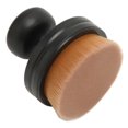 thumbnail image 5 of Brocha de maquillaje para base, brocha de maquillaje portátil de agarre fuerte sin cobertizo con tapa plana y cubierta protectora, 5 of 5