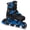 Blue, variant on MonSports Inline Skates Adjustable PU Flashing Wheels for Boys Gold Medium - Big Kid (1-4 US)
