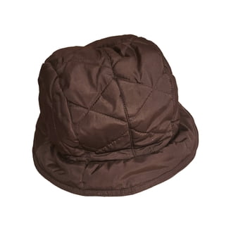 Jocelyn faux leather bucket hat Jocelyn Faux Shearling & Metallic Faux Leather Bucket Hat  main image 3