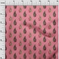 thumbnail image 2 of oneOone Cotton Flex Fabric Leaves & Floral Block Print Fabric By Yard 40 Inch Wide, 2 of 4