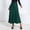 Green, variant on Skirts for Women Elegant High-Waisted Satin Pencil Skirt for Women with Elastic Waistline Classic Solid Tone Skirt for Formal and Casual Occasions Green XL