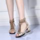thumbnail image 4 of Zapatos de baile latino de malla, zapatos de mujer para bailar, salón de baile, Tango moderno, Salsa, zapatos de baile de tacón alto para mujer, 4 of 5