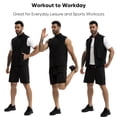 thumbnail image 4 of Lalamelon Sauna Vest for Men Heat Trapping Body Shaper Workout Sweat Suits Tops for Gym Exercise Boxing, 4 of 6