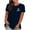 Navy Tops, variant on Summer Tops for Women Plus Size Short Sleeve T Shirts Crewneck Causal Tees Athletic Workout Basic Shirts S-3XL