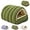 Green, variant on Texwix Flexcamo Cozy Monster Cat Bed, Plush Enclosed Cat Cave Bed for Small Dogs & Cats, Removable Washable Cushion, Warm and Comfortable Pet Nest