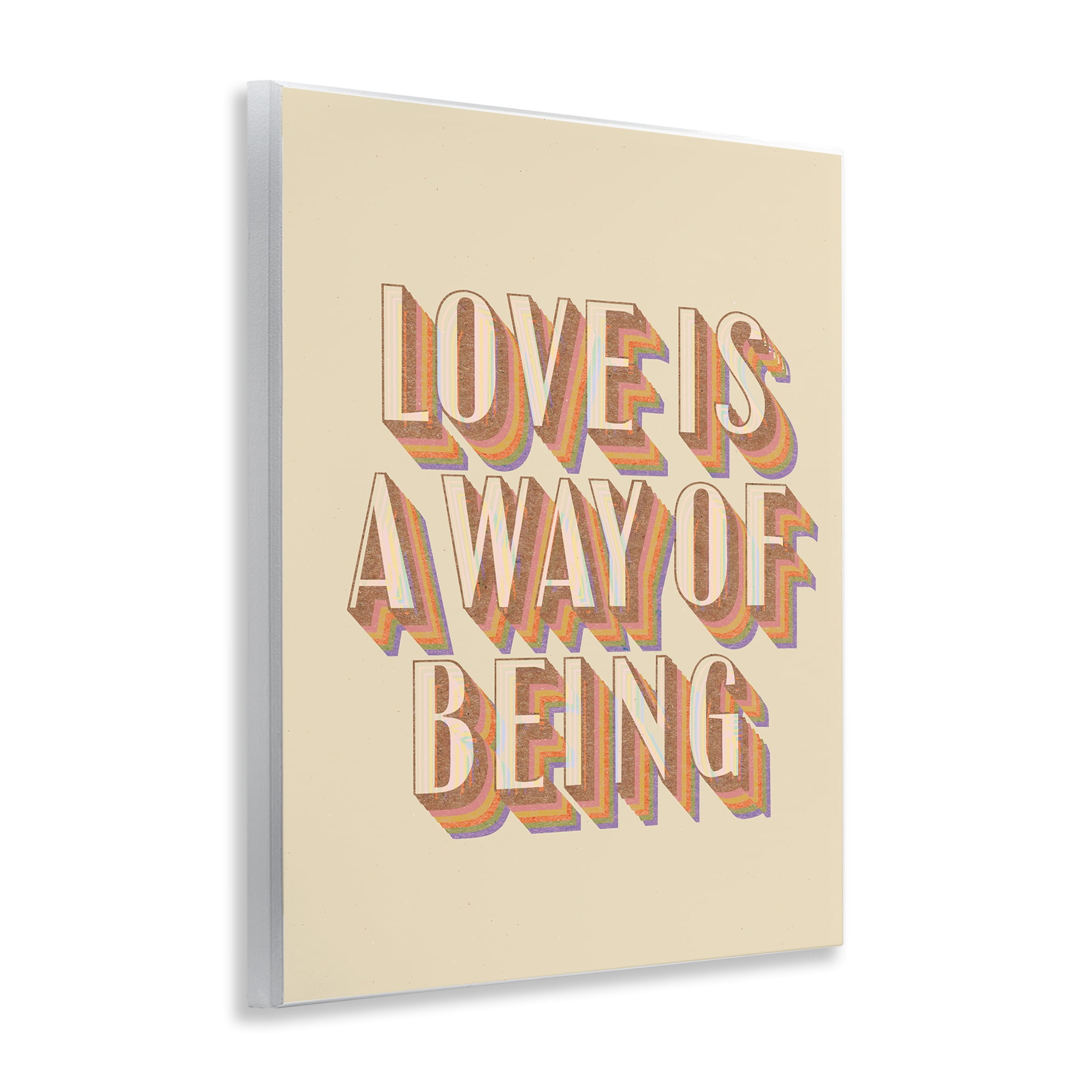 Stupell Industries Sentimental Love Phrase Text & Numbers Painting Unframed Art Print Wall Art, 11 x 14