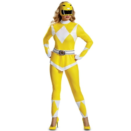 Power Rangers Pink Ranger Sassy Deluxe Adult Halloween Costume.