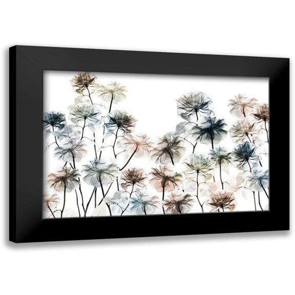 Koetsier, Albert 14x11 Black Modern Framed Museum Art Print Titled - Energetic Flower Bed 1