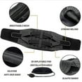 thumbnail image 4 of Lumbar Support Belt With Inflatable Pad Relieve Waist Pain Dual Adjustable Support Straps Lower Back Brace For Herniated DiscGift, 4 of 5