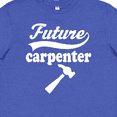 thumbnail image 4 of Inktastic Future Carpenter Shirt Occupation Youth T-Shirt, 4 of 5