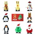thumbnail image 5 of BESTSKY 8Pcs Christmas Stocking Stuffers Wind Up Toys Assortment for Christmas Party Favors Gift Bag Filler, 5 of 7