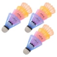 thumbnail image 1 of OULII 12Pcs Badminton Shuttlecocks with High Elasticity Foam Head for Indoor and Outdoor Training, 1 of 5