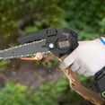thumbnail image 6 of 2-in-1 Electric Pole Saws for Tree Trimming, 6 Inch Mini Chainsaw Cordless with Extension Pole, Battery Powered Pole Chain Saw, Tree Trimmer Limb Branch Cutter Pruner with 2 Battery, 6 of 11