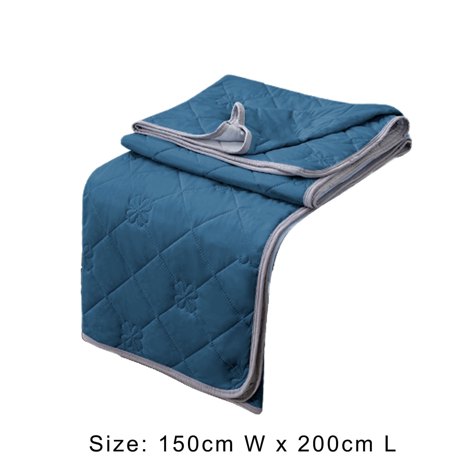 All-Season Soft Cooling Quilt - Breathable Diamond Stitching & Machine-Washable Bedding for Hot Sleepers, Home Essentials & Gift-Ready Luxury Comfort