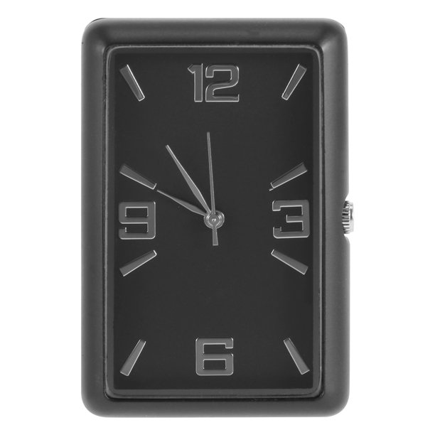 Tablero De Instrumentos Del Automóvil Mini Reloj Reloj Automotriz Reloj Del Automóvil Reparación Interior Luminoso Reloj De Cuarzo Electrónico Adornos Con Clip De Ventilación Reparación Interior Yuarrent VI009273-04
