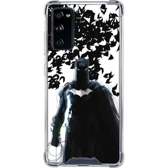 Skinit DC Comics Batman and Bats Galaxy S20 FE Clear Case