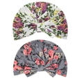 thumbnail image 2 of Baby Hats Kids Newborn Headwear Cotton Cloth Sleeping 2Pcs, 2 of 3