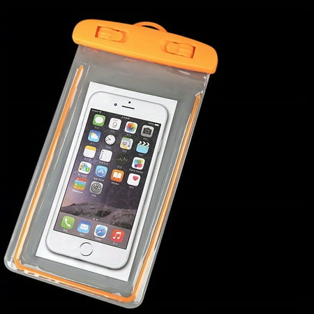 

XIAOGZAHUOP Waterproof 2/5pcs Phone Pouches with Lanyards for Drifting Swimming Surfing and More! Suitable for Water Parks Beaches Diving and Wading. Compatible with Devices Under 6