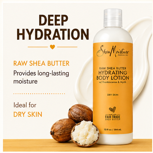 SheaMoisture Raw Shea Butter Body Lotion photo 2