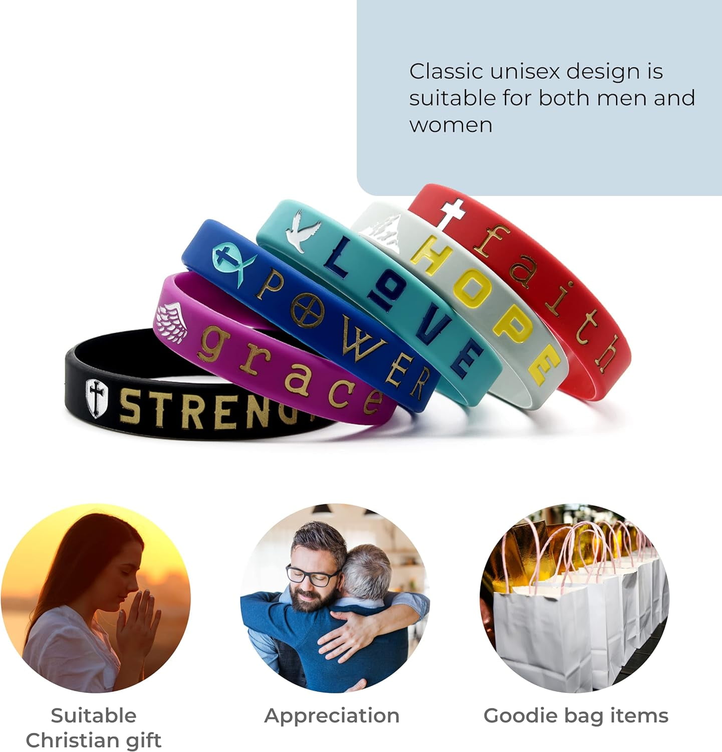 Custom Silicone Wristbands - One Quarter Inch Thin Wristbands