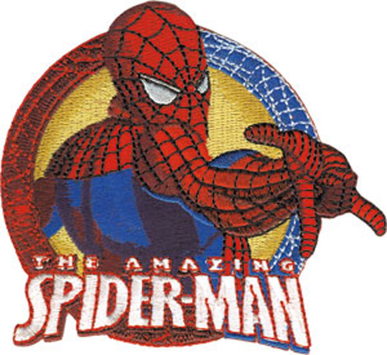 SPIDERMAN WEB  MOVIE Logo  Embroidered Sew-on /Iron-on Patch/Logo 