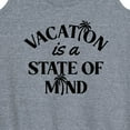 thumbnail image 3 of Instant Message - Vacation Is A State Of Mind - Women's Racerback Tank Top, 3 of 6