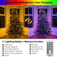 thumbnail image 2 of Luces navideñas MZD8391, 170 pies, 500 LED, impermeables, con temporizador, 2 of 9