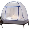 thumbnail image 1 of Mosquito Net Bed Canopy, Foldable Double Door Bed Tent Nets - Easy Installation, Fine mesh, 1 of 4