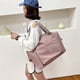 thumbnail image 4 of Bolsa de viaje plegable de gran capacidad Ligero impermeable Bolsas de equipaje de mano Organizador Abanopi Rosa, 4 of 7
