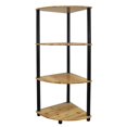thumbnail image 1 of Ore International H-94 4-Tier Corner Bookshelf, 1 of 1