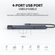 thumbnail image 5 of Convertidor de tipo C a HDTV, máquina de juegos de computadora para teléfono móvil multifunción 10 en 1, tarjeta de red de 100 m, concentrador USB-C, 5 of 6