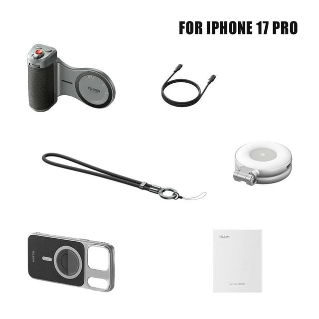 Applicable à Apple 17promax Ensemble de Photographie Accessoires Selfie