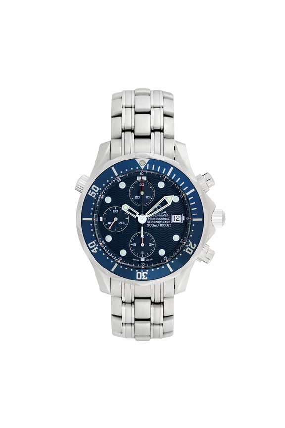 Pre-Owned Omega Men's Seamaster 41mm Stainless Steel Wristwatch