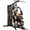Home gym system, variant on MITONOS Chest Press Machine, 1300lbs Bench Press Machine with Independent Converging Arms, Adjustable Flat Incline Bench for Chest, Arm and AB Workouts