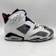 thumbnail image 1 of Ni - ke Air Jordan 6 Retro LTR White Flint Flight Nostalgia Shoes 7.5 Men's CI3125-100, 1 of 5
