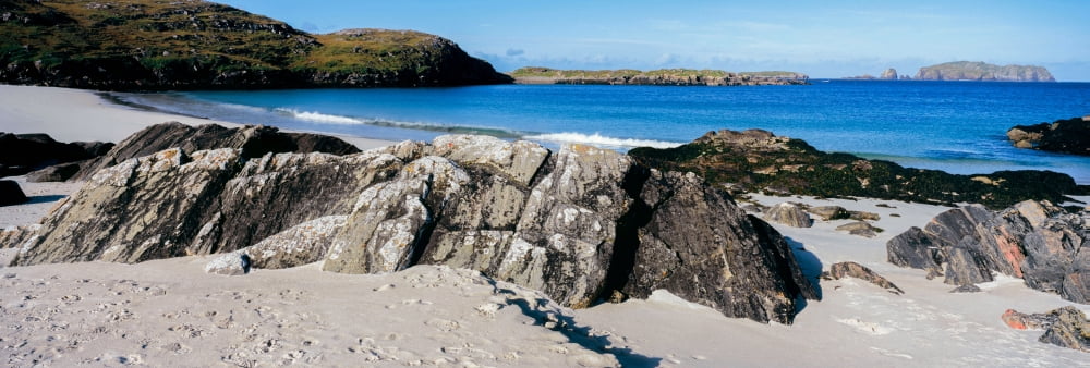 Remote Beach On Gre