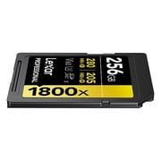 Lexar Professional GOLD Series 1800x SDXC UHS-II Memory Card , 256 GB