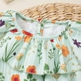 thumbnail image 4 of Toddler Baby Girls Clothes Outfits T-shirt + Casual Shorts Pants Cute Summer for 1-5 T Girls Summer Set 2-6 Years,2-3 Years, 4 of 6