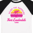 thumbnail image 4 of Inktastic Summer Enjoy the Sunshine Fort Lauderdale Florida in Pink Boys or Girls Toddler T-Shirt, 4 of 5