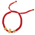 thumbnail image 1 of Women Red Rope Bracelet Zodiac Rabbit Thread String Bracelet Braided Adjustable Bracelet, 1 of 7