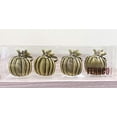 thumbnail image 3 of Fennco Styles Harvest Pumpkin Metal Napkin Rings Set of 4 - Bronze Napkin Holders for Home Décor, Thanksgiving, Halloween, Dining Table and Special Events …, 3 of 5