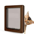 thumbnail image 6 of Dog Flap Door Locking Insert Entry Small Supplies for Kitten Small Window Medium Interior, L L, 6 of 8