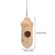 thumbnail image 2 of 2 casas de madera para colibríes, nidos para pájaros, decoración de jardín exterior, 2 of 7